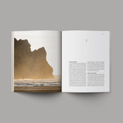 The Book of Esther Chapter 1 open with image of beach sunrise